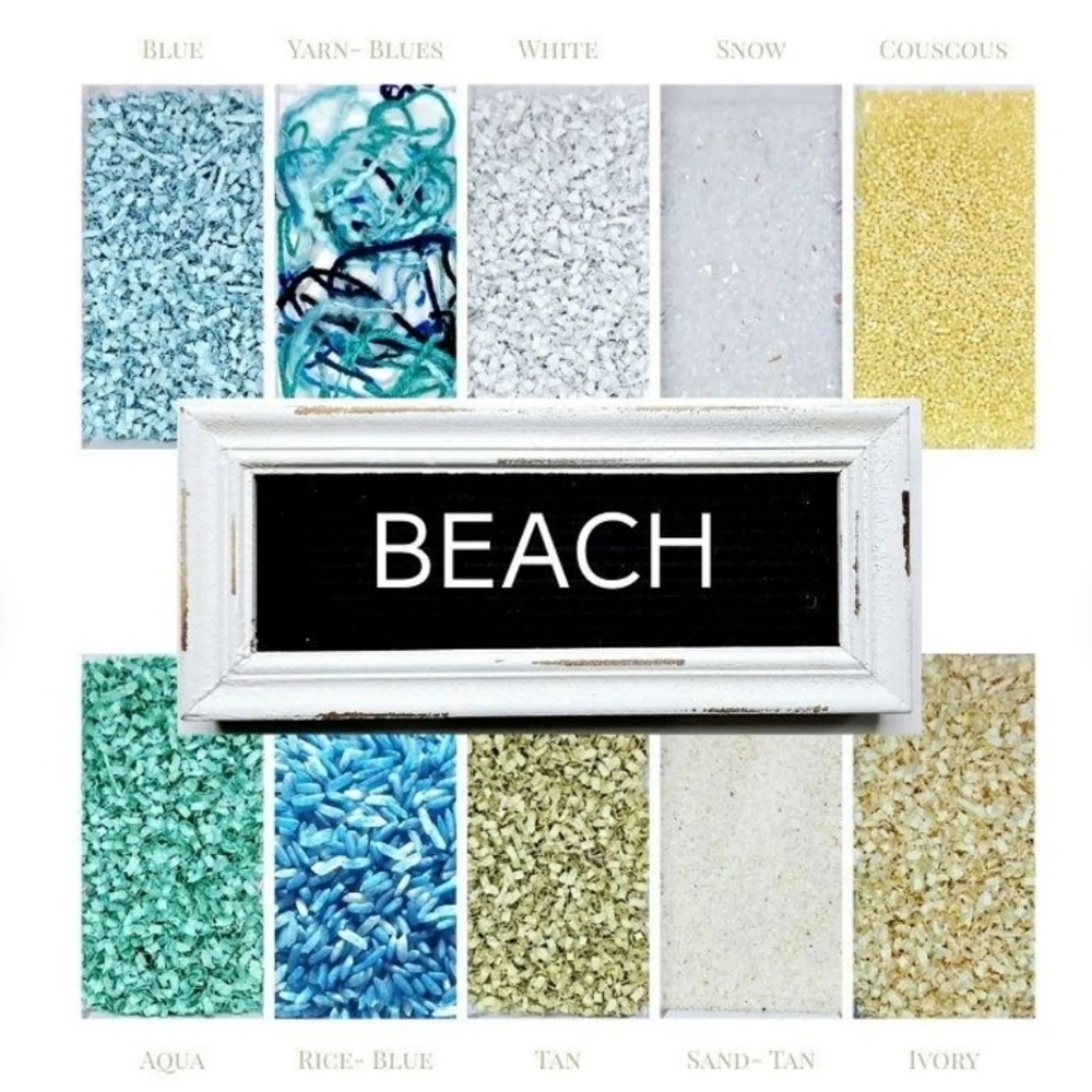 Sensory Bin | BEACH | Montessori Materials